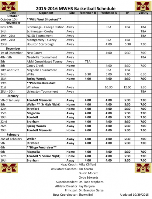 Magnolia West High School Boys Basketball Schedule Colin Just magnolia-west-high-school-boys-basketball-schedule-colin-just